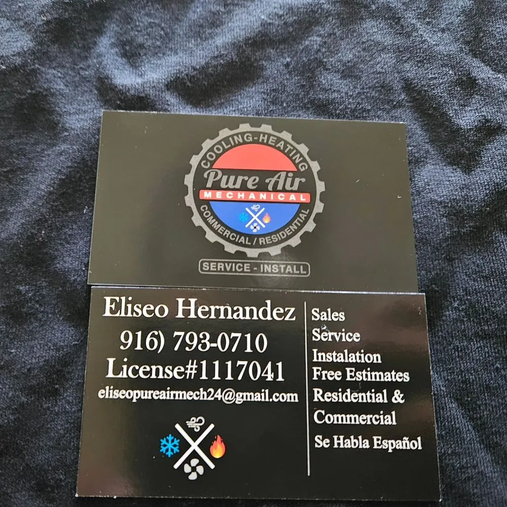 Slide of Pure Air Mechanical