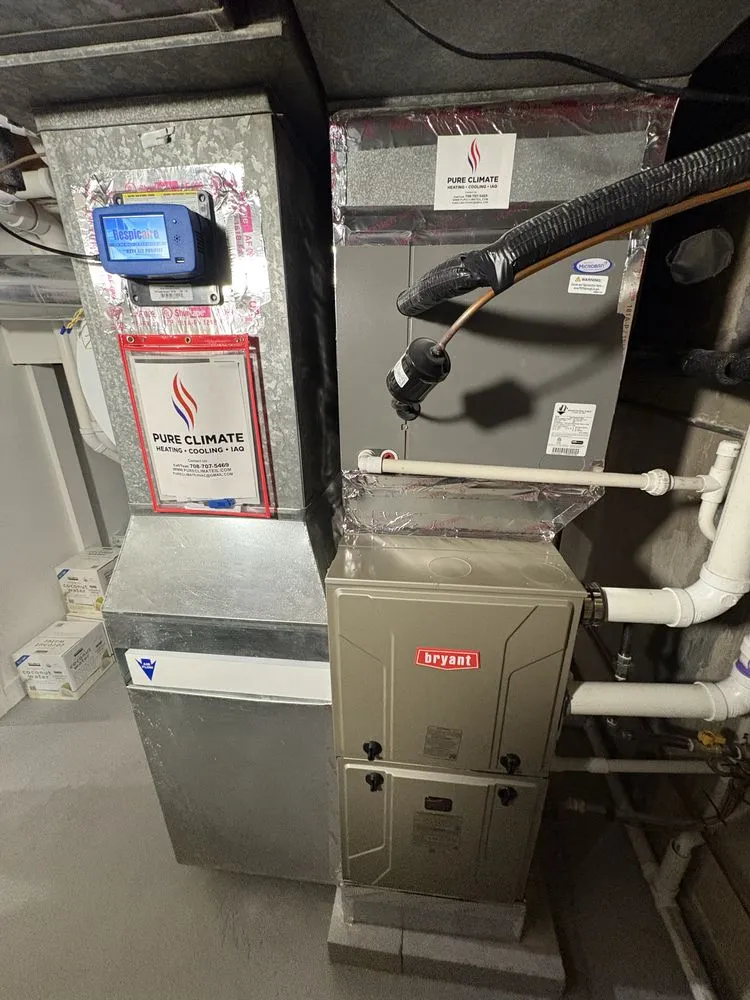 Slide of Pure Climate Heating and Cooling