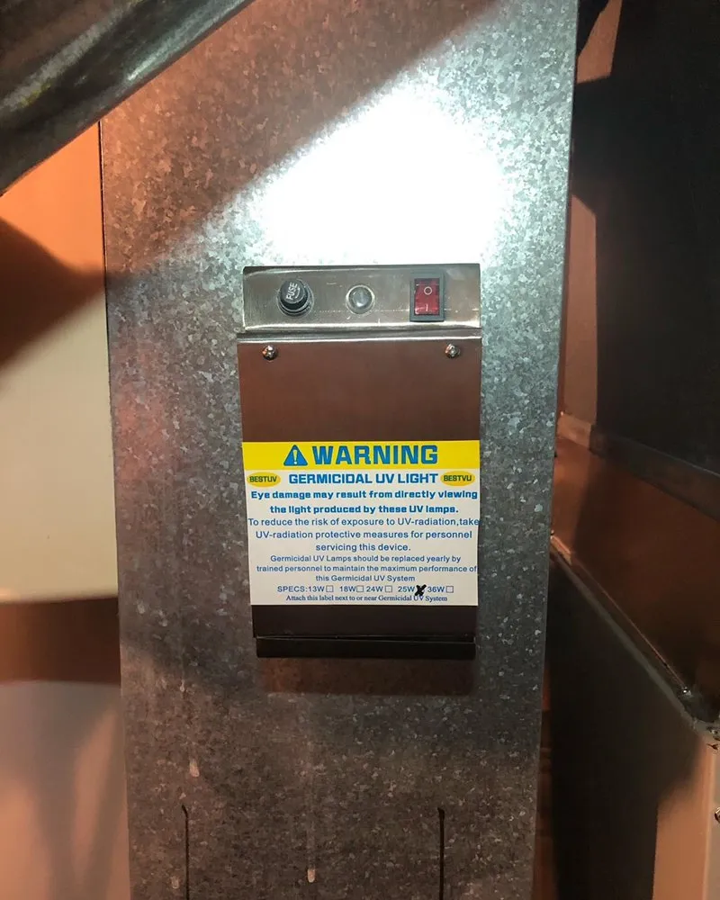 Slide of Pure Ultraviolet Home Air Care