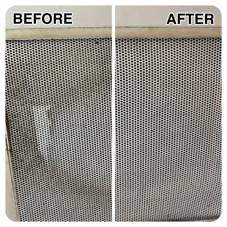 Slide of Purified Air Duct Cleaning