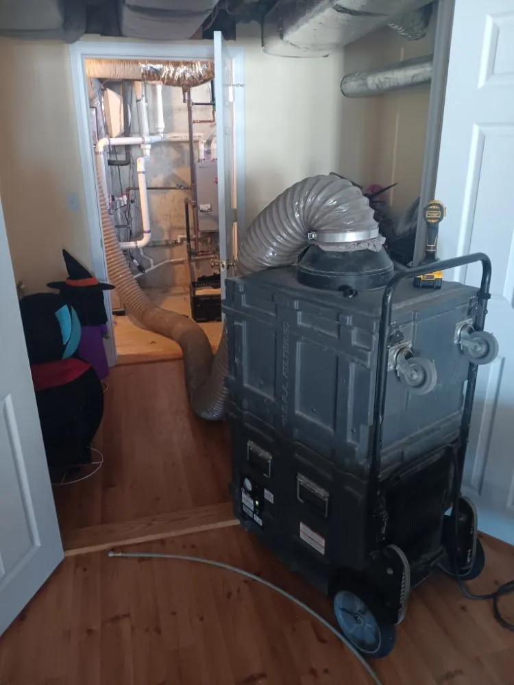 Slide of Purified Air Duct Cleaning