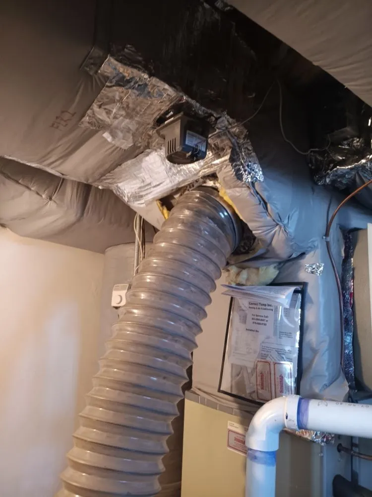 Slide of Purified Air Duct Cleaning