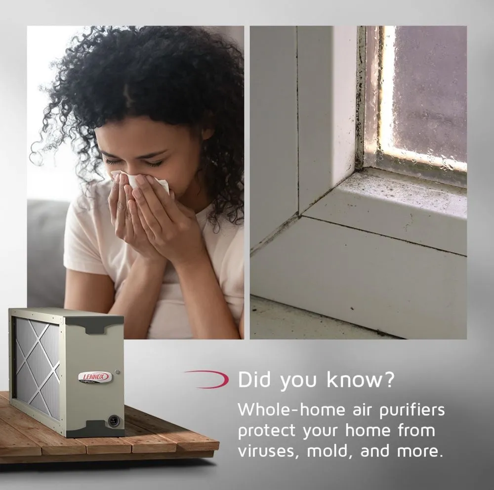 Slide of Purified Air Heating And Air Conditioning