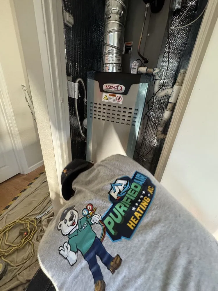 Slide of Purified Air Heating And Air Conditioning