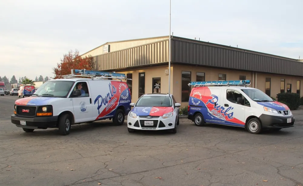 Slide of Purl's Sheet Metal & Air Conditioning