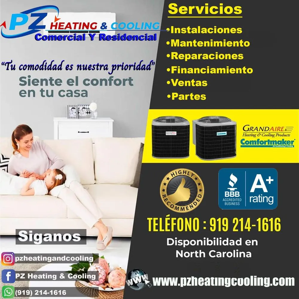 Slide of Pz Heating & Cooling