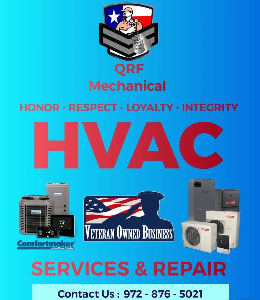 Slide of QRF Mechanical Services