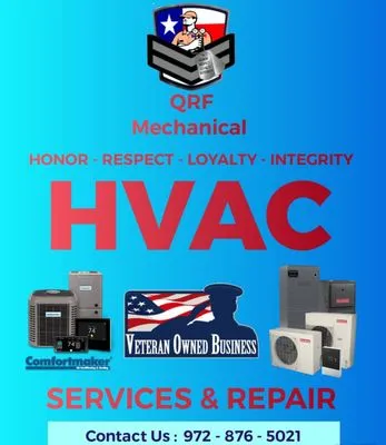 QRF Mechanical Services Logo