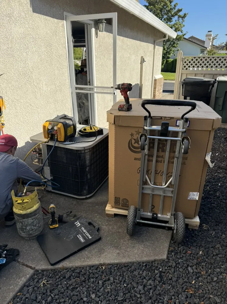 Slide of Qualified HVAC