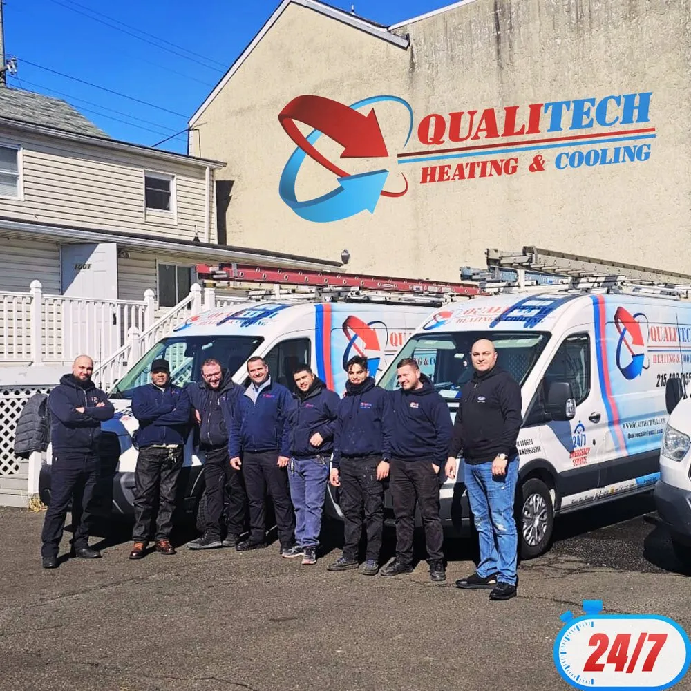 Expert air conditioning tune-up near you across Huntingdon Valley, PA - Qualitech Heating & Cooling