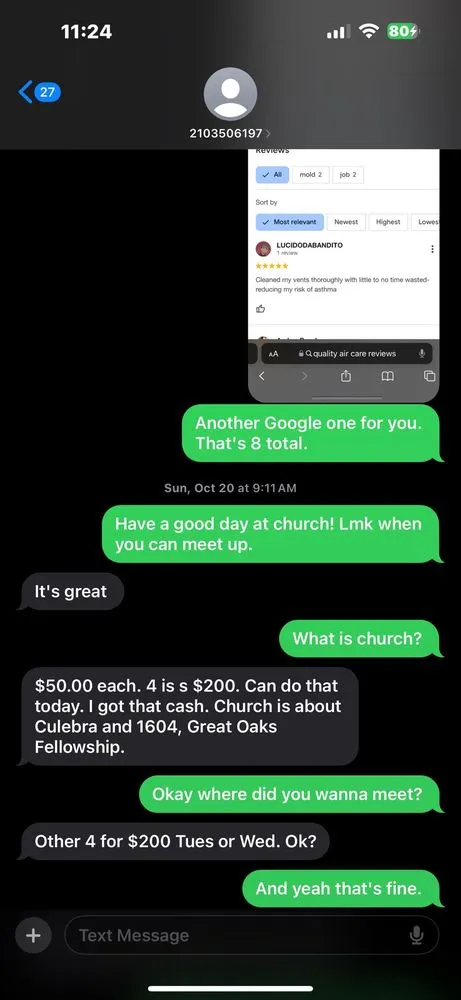 Slide of Quality Air Care