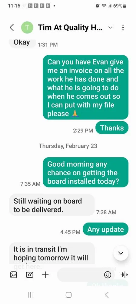 Slide of Quality Air Conditioning Heating & Refrigeration