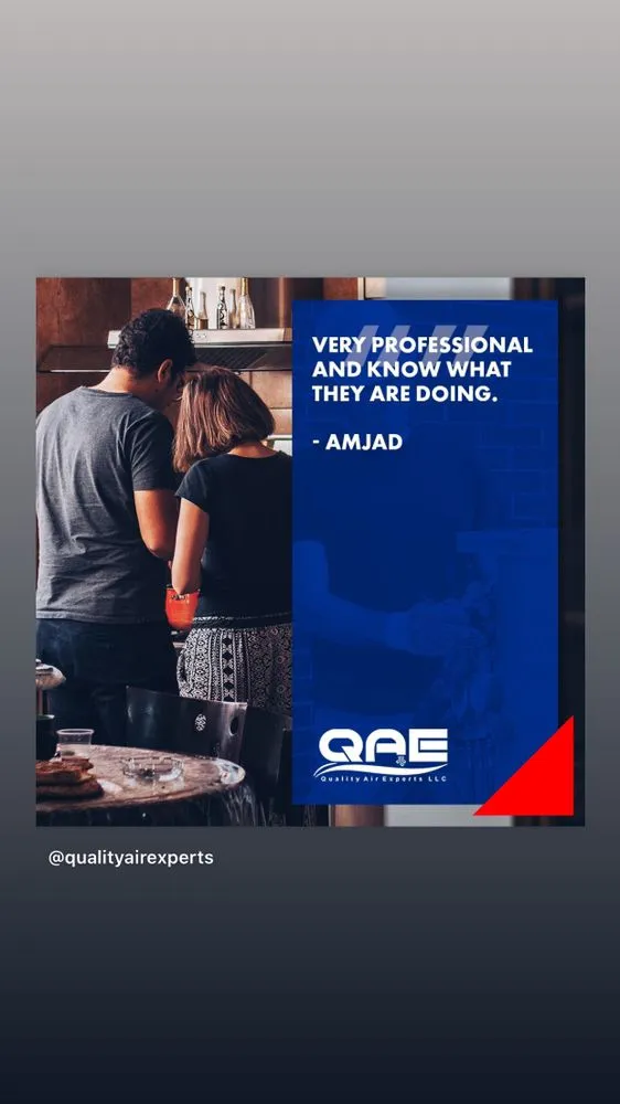 Slide of Quality Air Experts