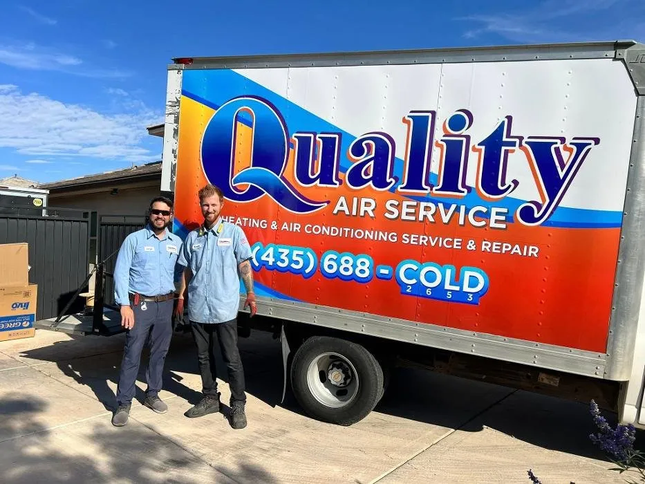 Certified furnace service in St. George, UT by Quality Air Service