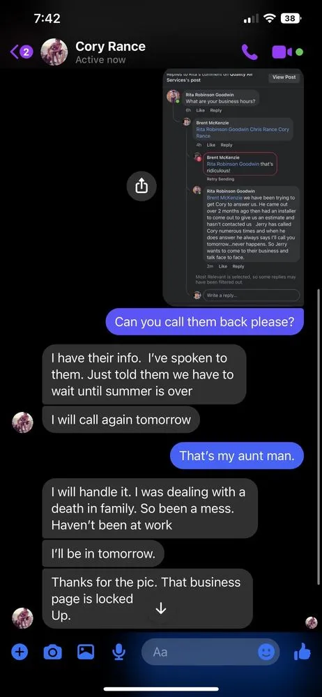 Slide of Quality Air Services