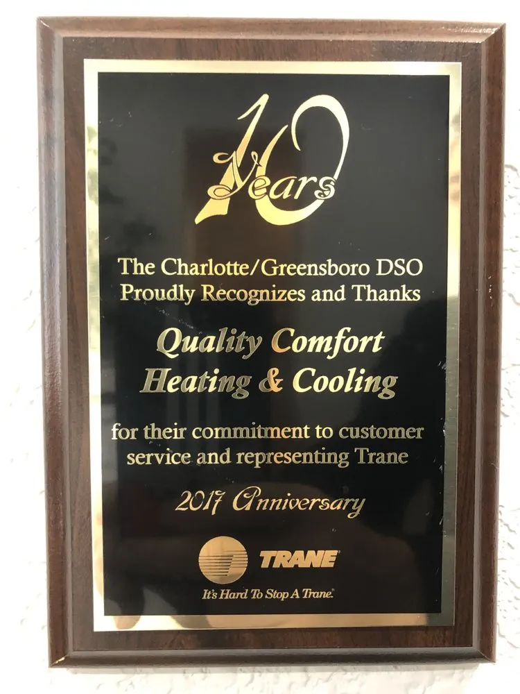 Slide of Quality Comfort Heating and Cooling