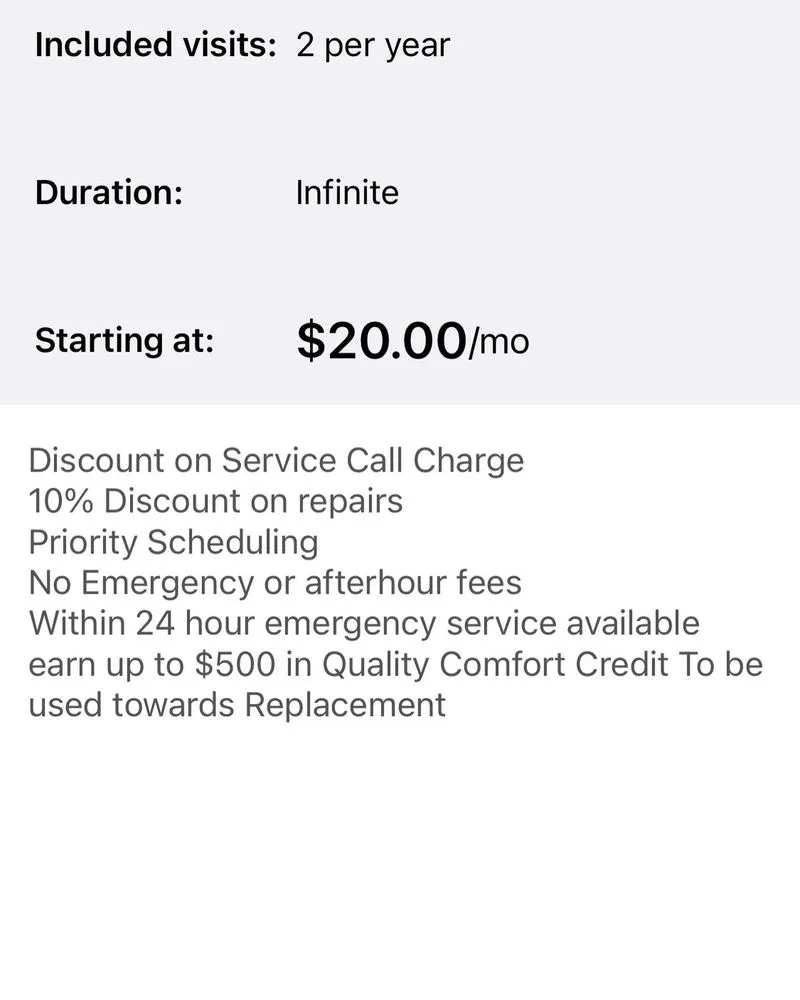 Slide of Quality Comfort Solutions