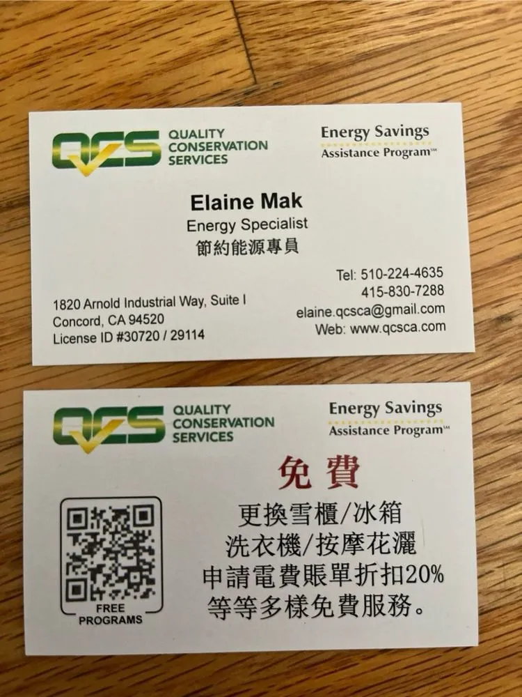 Slide of Quality Conservation Services