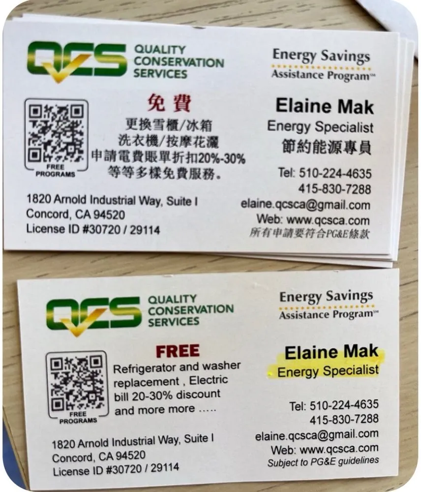 Slide of Quality Conservation Services