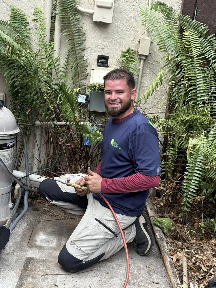 Slide of Quality Control Air of Sarasota