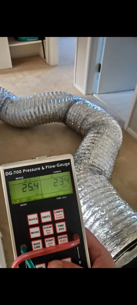 Slide of Quality Duct Testing