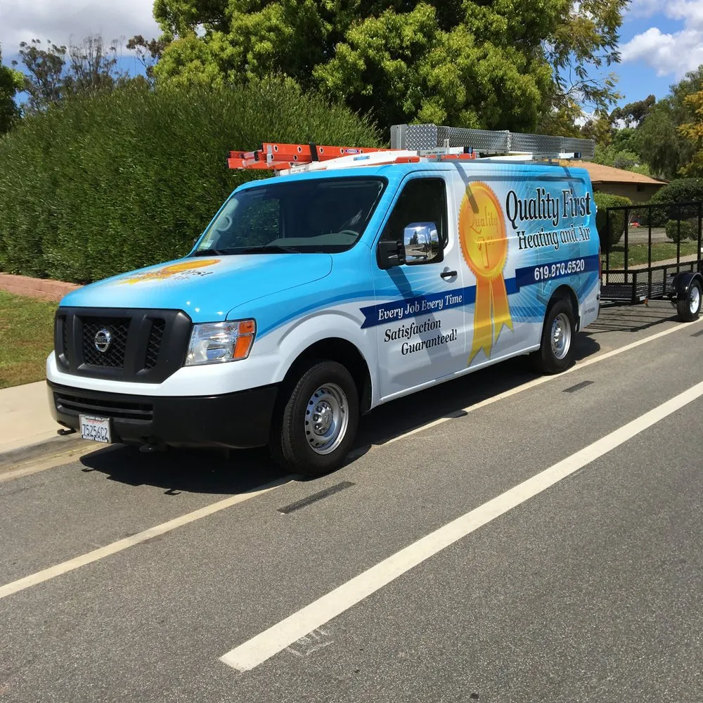 Slide of Quality First Heating and Air