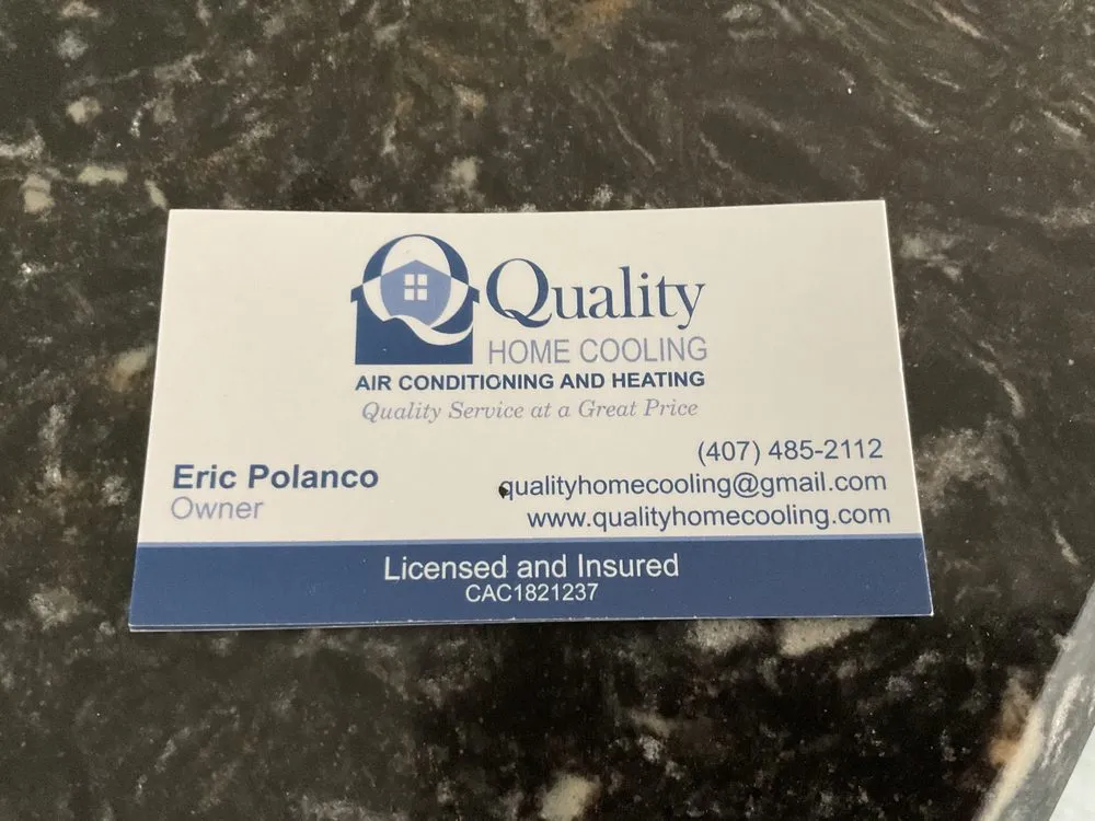Slide of Quality Home Cooling