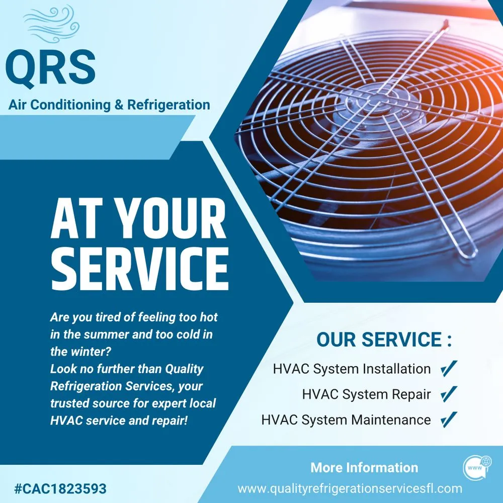 Slide of Quality Refrigeration Services