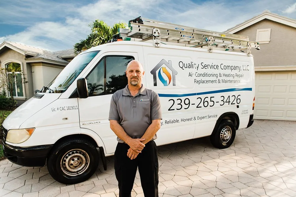 Slide of Quality Service Company