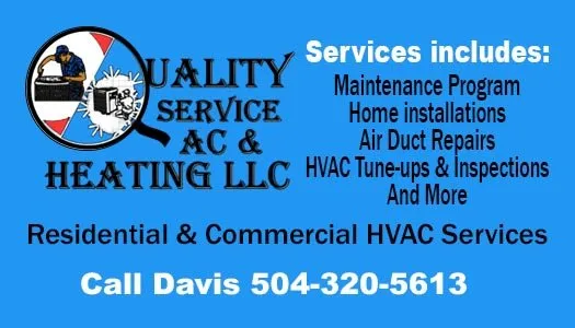 Slide of Quality Services Ac & Heating