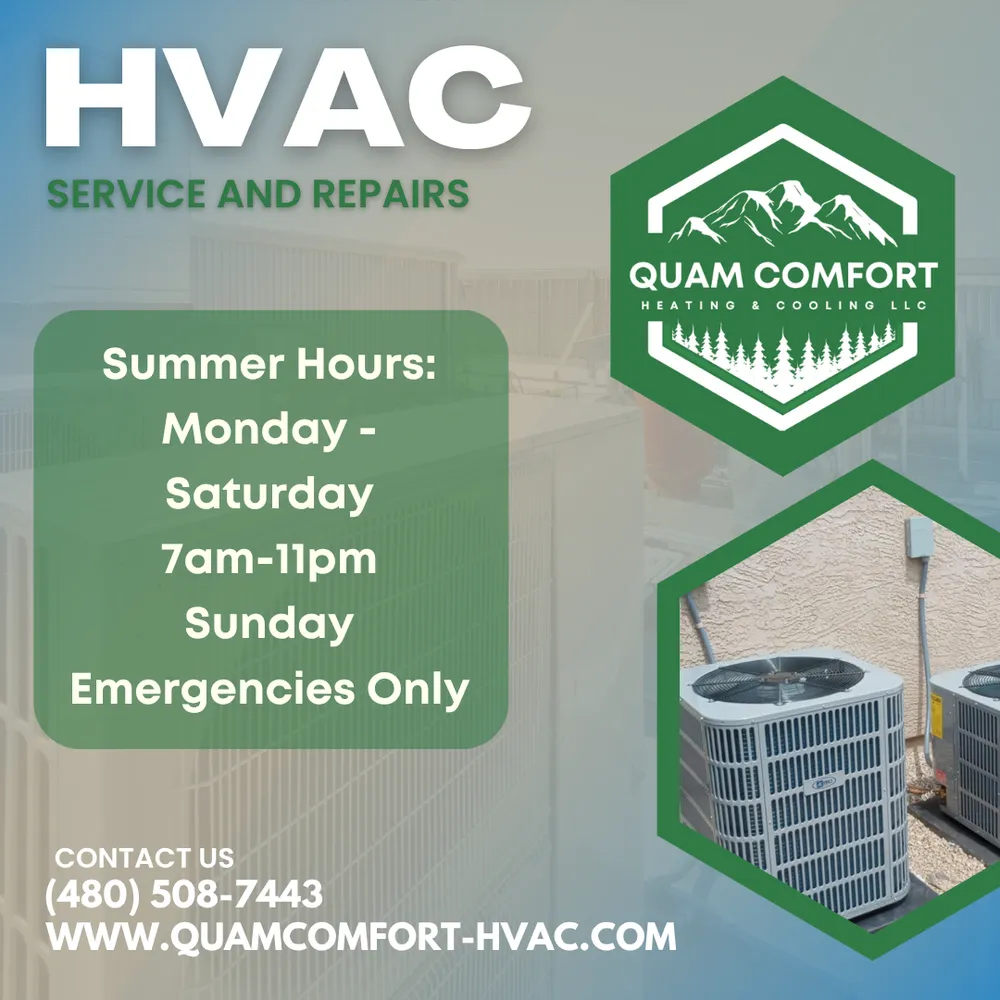 Slide of Quam Comfort Heating & Cooling