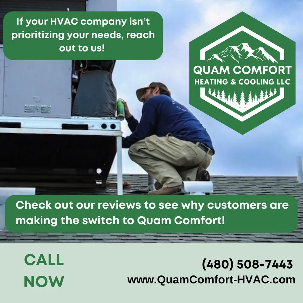 Slide of Quam Comfort Heating & Cooling
