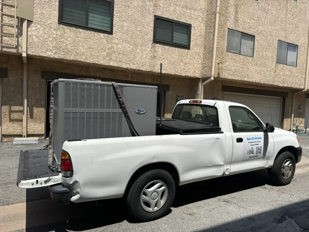 Slide of Quan AC Services