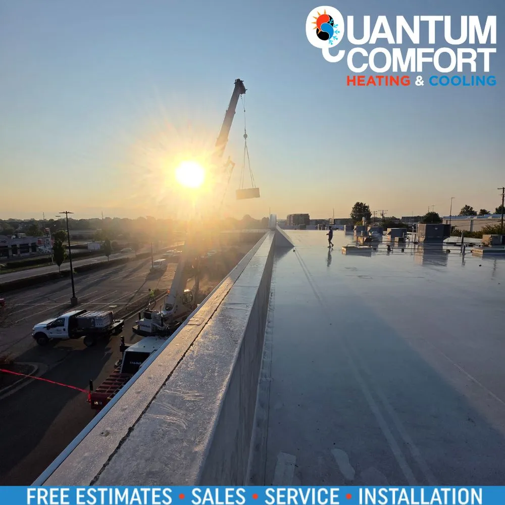 Slide of Quantum Comfort Heating and Cooling