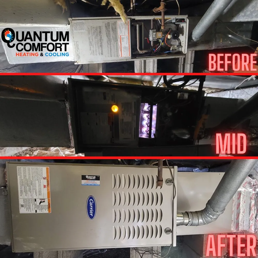 Slide of Quantum Comfort Heating and Cooling