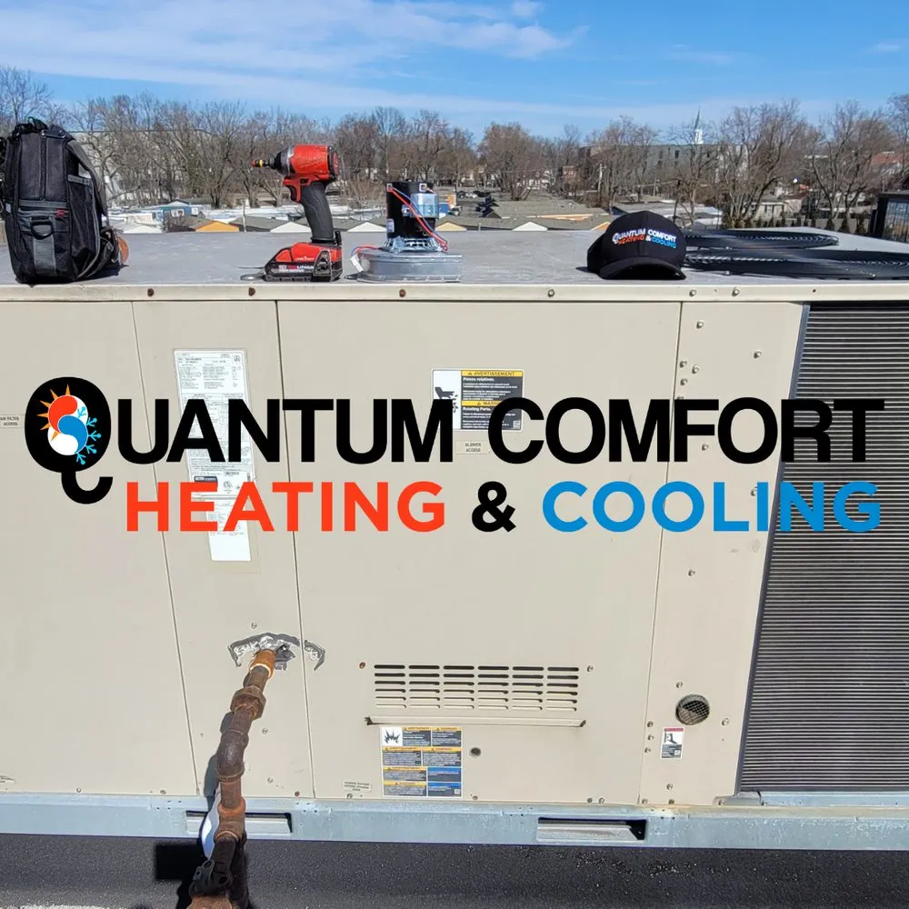 Slide of Quantum Comfort Heating and Cooling