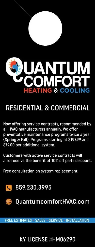 Slide of Quantum Comfort Heating and Cooling