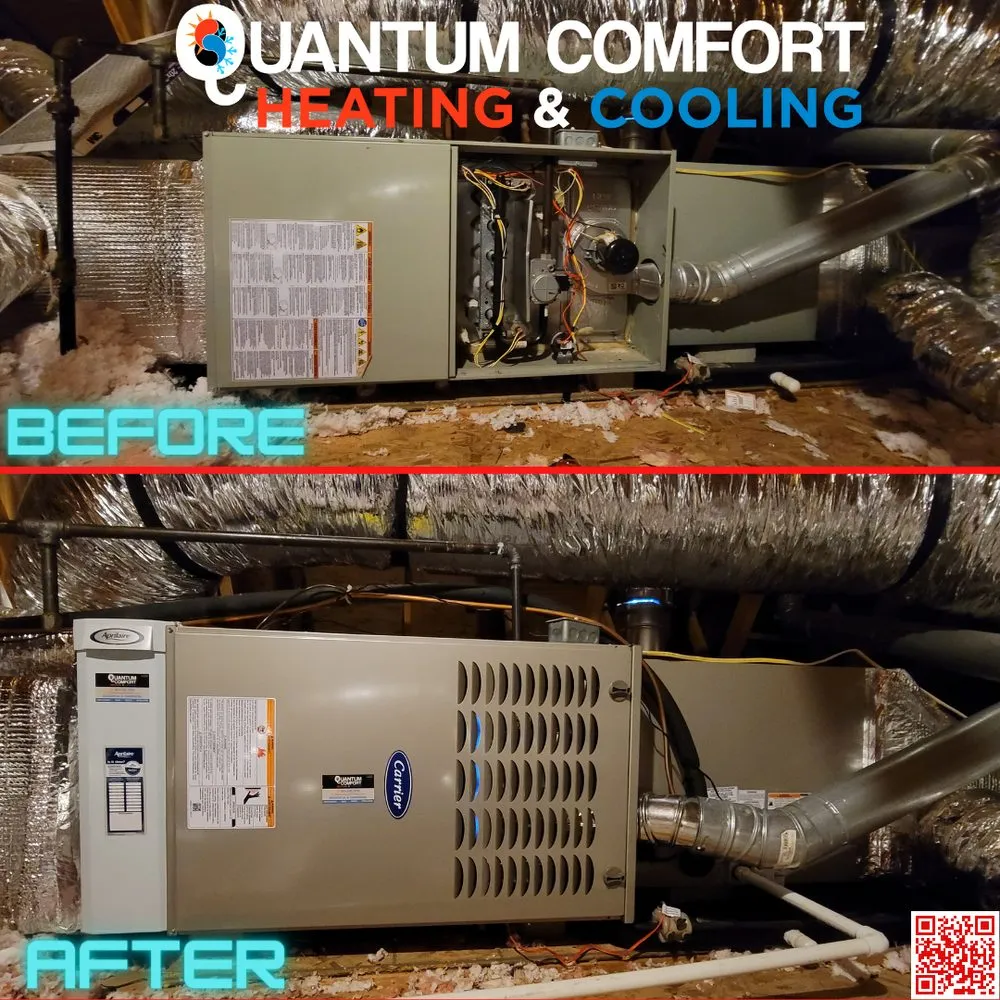 Slide of Quantum Comfort Heating and Cooling