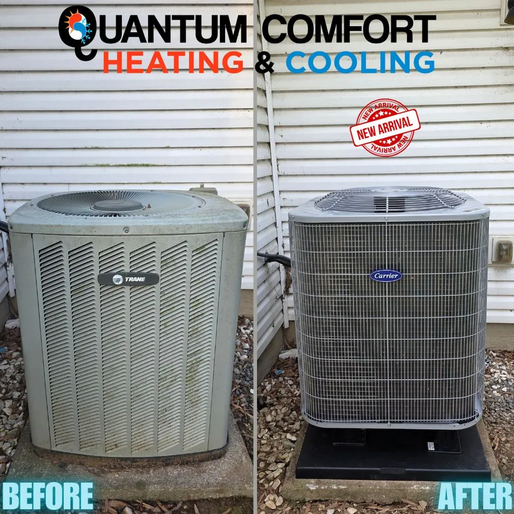 Slide of Quantum Comfort Heating and Cooling