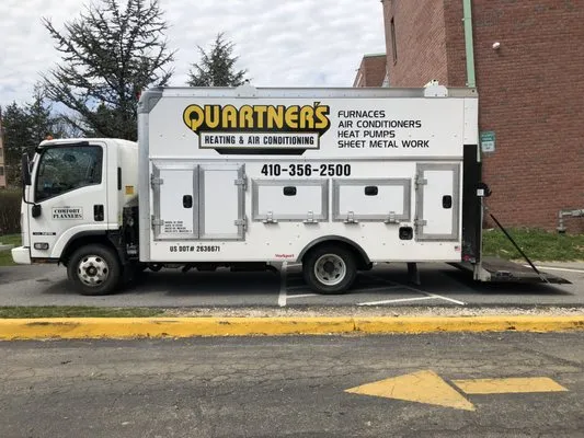 Quartner's Heating & Air Conditioning Logo