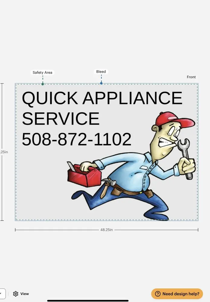Slide of Quick Appliance Service