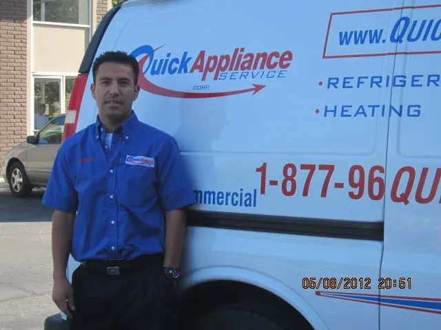 Slide of Quick Appliance Service