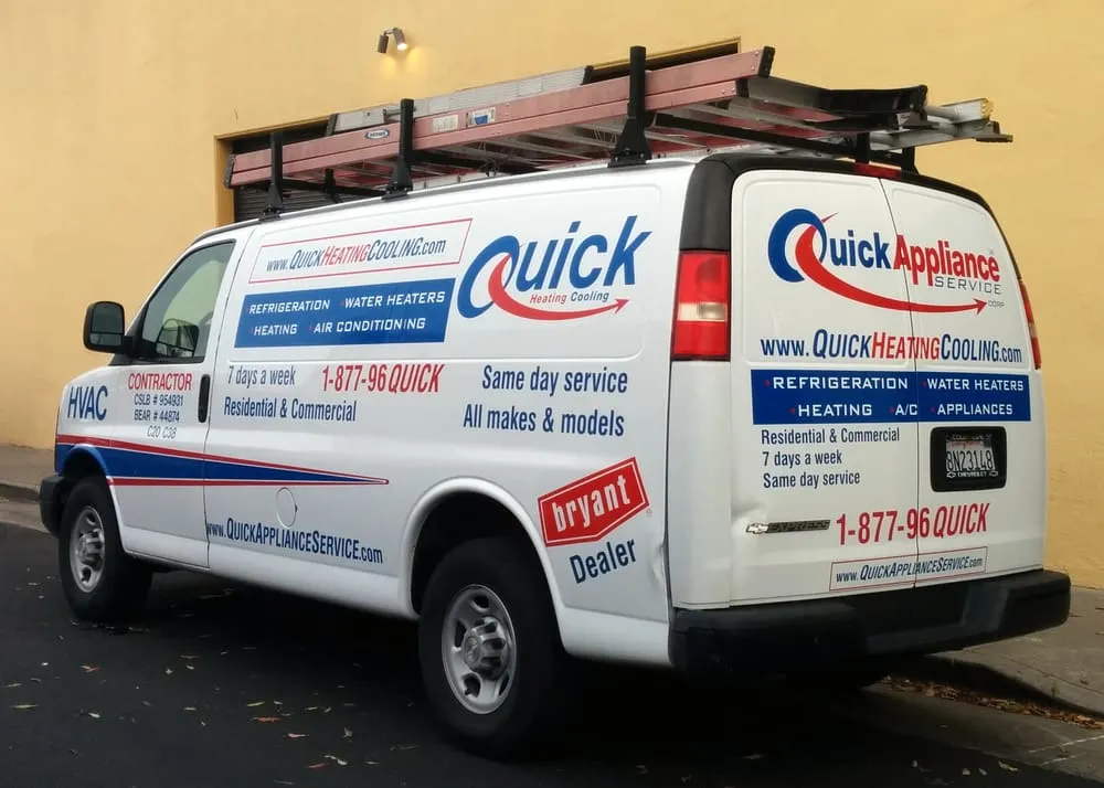Slide of Quick Appliance Service