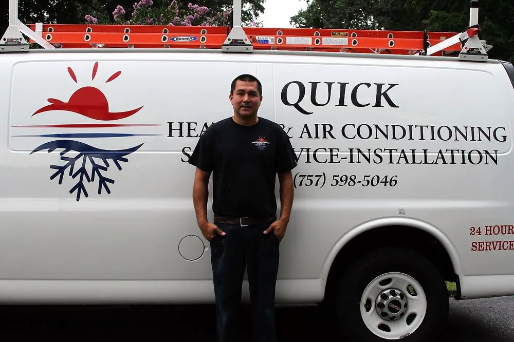 Top-rated HVAC installation in Yorktown, VA by Quick Heating and Air Conditioning