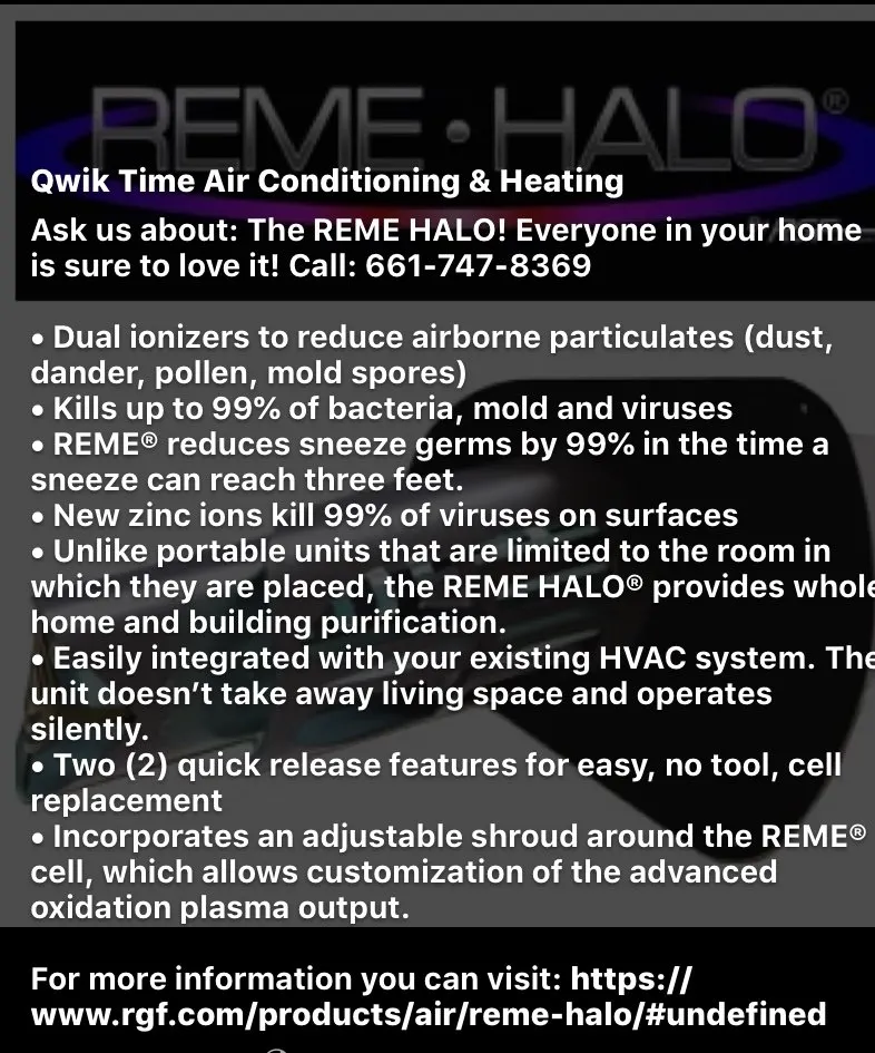 Slide of Qwik Time Air Conditioning & Heating