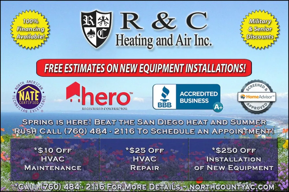 Slide of R & C Heating & Air