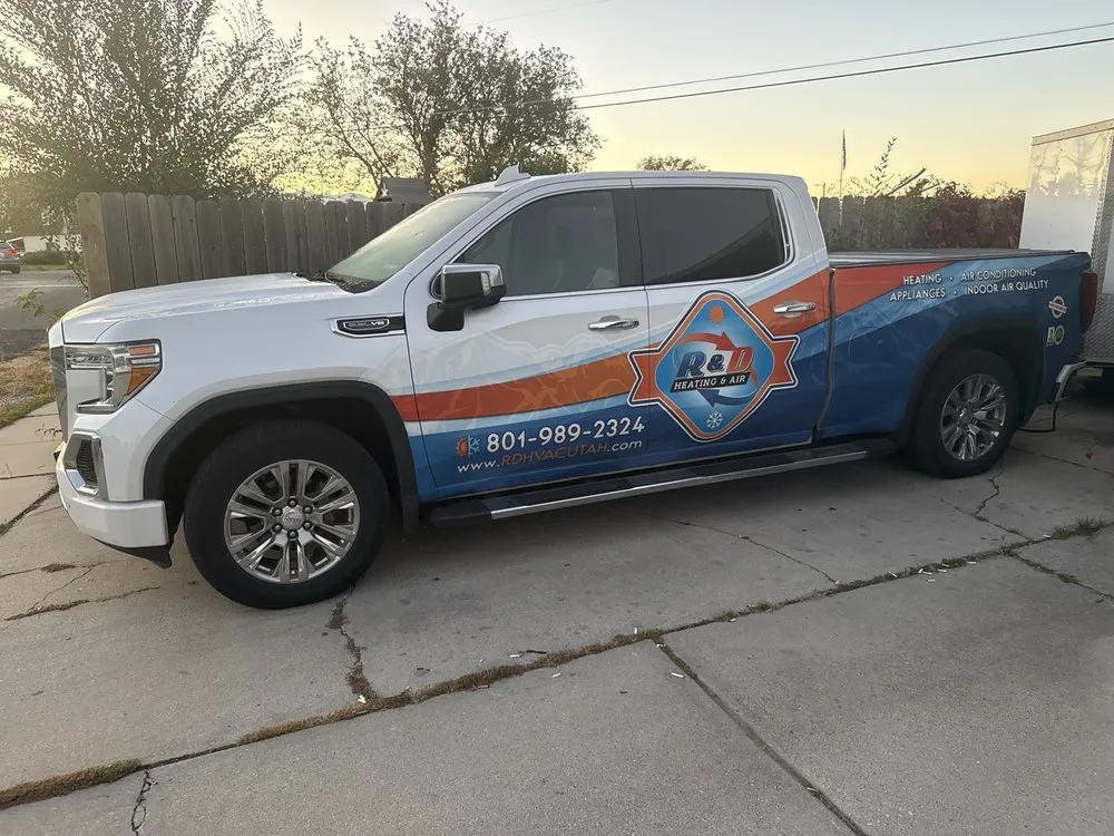 Slide of R & D Heating and Air