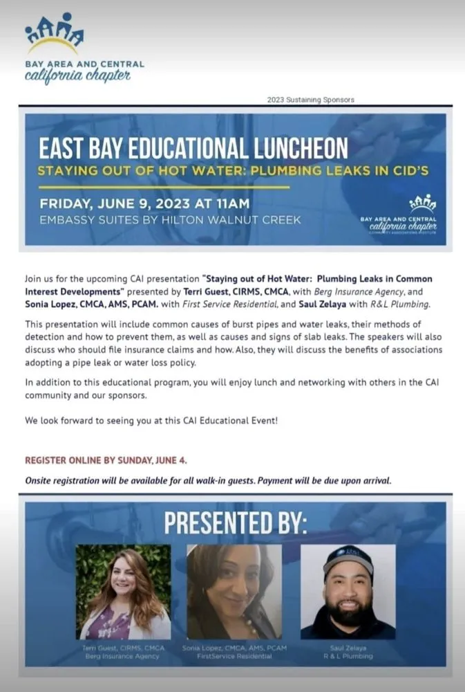 Slide of R & L Plumbing