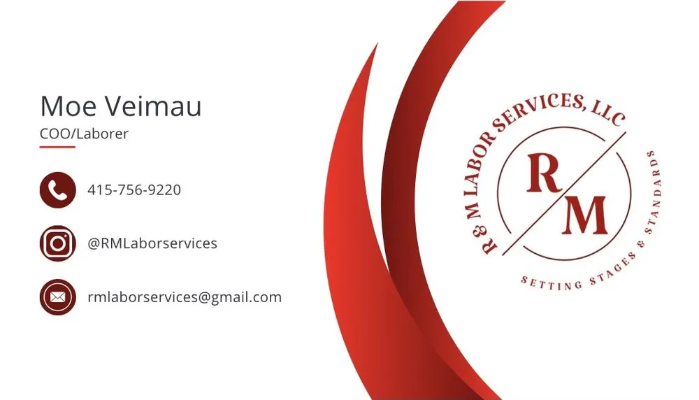 Slide of R & M Labor Services