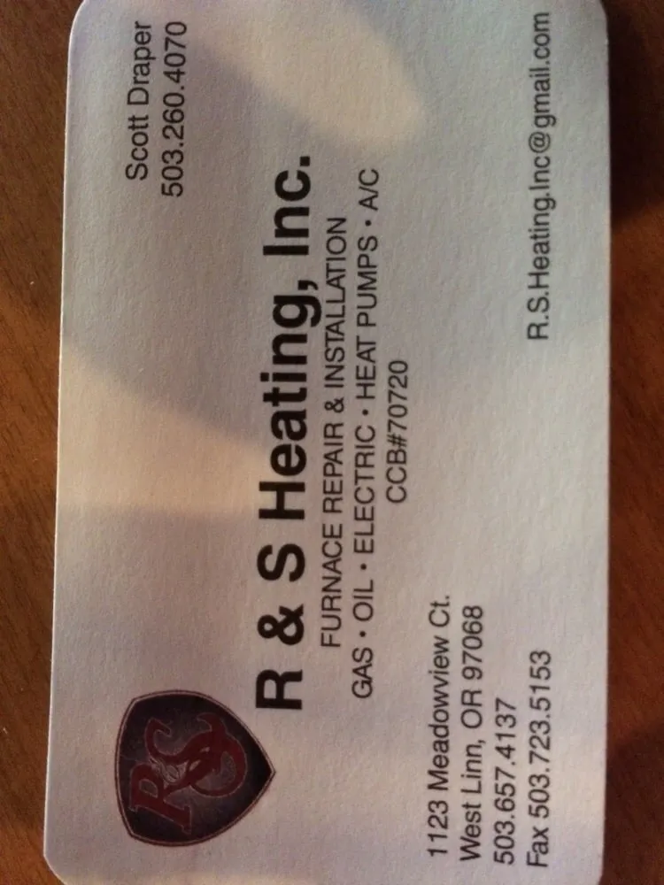 Slide of R & S Heating & Cooling